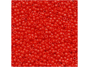 TOHO Bead Round 15/0 Opaque Cherry, 2.5-Inch Tube TOHO Bead Round 15/0 Opaque Cherry, 2.5-Inch Tube