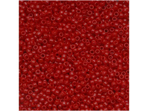 TOHO Bead Round 15/0 Opaque Pepper Red 2.5-Inch Tube TOHO Bead Round 15/0 Opaque Pepper Red 2.5-Inch Tube