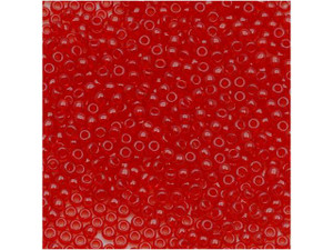 TOHO Bead Round 15/0 Transparent Siam Ruby, 2.5-Inch Tube TOHO Bead Round 15/0 Transparent Siam Ruby, 2.5-Inch Tube