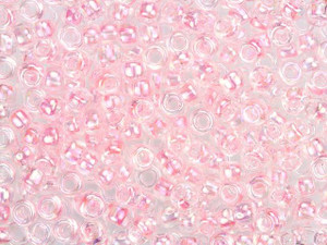 TOHO Bead Round 6/0 Ballerina Pink AB 2.5-Inch Tube TOHO Bead Round 6/0 Ballerina Pink AB 2.5-Inch Tube