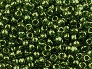 TOHO Bead Round 6/0 Gold-Lustered Forest Green 2.5-Inch Tube TOHO Bead Round 6/0 Gold-Lustered Forest Green 2.5-Inch Tube