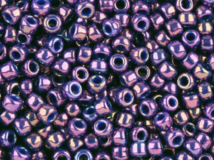 TOHO Bead Round 6/0 Higher-Metallic Royal Purple 2.5-Inch Tube TOHO Bead Round 6/0 Higher-Metallic Royal Purple 2.5-Inch Tube