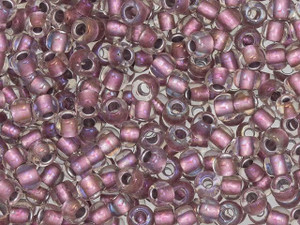 TOHO Bead Round 6/0 Rose Gold-Lined Crystal 2.5-Inch Tube TOHO Bead Round 6/0 Rose Gold-Lined Crystal 2.5-Inch Tube