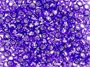 TOHO Bead Round 6/0 Silver-Lined Purple 2.5-Inch Tube TOHO Bead Round 6/0 Silver-Lined Purple 2.5-Inch Tube