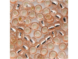 TOHO Bead Round 6/0 Silver-Lined Rosaline 2.5-Inch Tube TOHO Bead Round 6/0 Silver-Lined Rosaline 2.5-Inch Tube