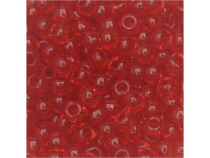 TOHO Bead Round 6/0 Transparent Siam Ruby 2.5-Inch Tube TOHO Bead Round 6/0 Transparent Siam Ruby 2.5-Inch Tube