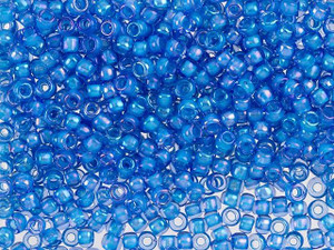 TOHO Bead Round 8/0 Blue-Lined Light Sapphire 2.5-Inch Tube TOHO Bead Round 8/0 Blue-Lined Light Sapphire 2.5-Inch Tube