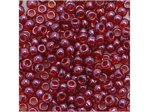 TOHO Bead Round 8/0 Cranberry Gold Luster, 2.5-Inch Tube TOHO Bead Round 8/0 Cranberry Gold Luster, 2.5-Inch Tube