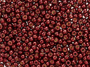 TOHO Bead Round 8/0 Galvanized Brick Red PermaFinish, 2.5-Inch Tube TOHO Bead Round 8/0 Galvanized Brick Red PermaFinish, 2.5-Inch Tube