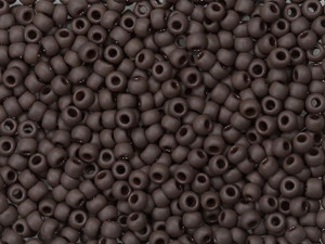 TOHO Bead Round 8/0 Matte Opaque Brown, 2.5-Inch Tube TOHO Bead Round 8/0 Matte Opaque Brown, 2.5-Inch Tube