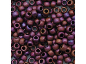 TOHO Bead Round 8/0 Matte Opaque Cabernet 2.5-Inch Tube TOHO Bead Round 8/0 Matte Opaque Cabernet 2.5-Inch Tube