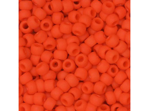 TOHO Bead Round 8/0 Matte Opaque Sunset Orange, 2.5-Inch Tube TOHO Bead Round 8/0 Matte Opaque Sunset Orange, 2.5-Inch Tube
