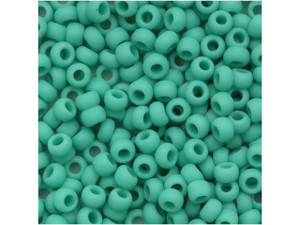 TOHO Bead Round 8/0 Matte Opaque Turquoise, 2.5-Inch Tube TOHO Bead Round 8/0 Matte Opaque Turquoise, 2.5-Inch Tube