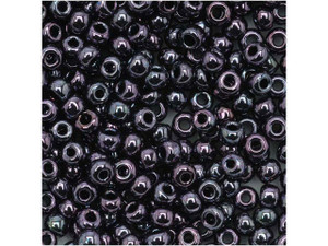 TOHO Bead Round 8/0 Metallic Amethyst Gun Metal, 2.5-Inch Tube TOHO Bead Round 8/0 Metallic Amethyst Gun Metal, 2.5-Inch Tube