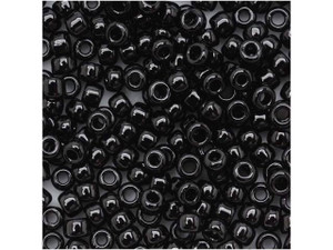 TOHO Bead Round 8/0 Opaque Shiny Jet Black, 2.5-Inch Tube TOHO Bead Round 8/0 Opaque Shiny Jet Black, 2.5-Inch Tube