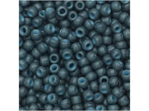 TOHO Bead Round 8/0 Semi-Glazed Blue Turquoise 2.5-Inch Tube