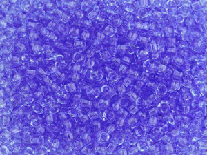 TOHO Bead Round 8/0 Transparent Light Sapphire 2.5-Inch Tube TOHO Bead Round 8/0 Transparent Light Sapphire 2.5-Inch Tube