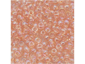 TOHO Bead Round 8/0 Trans-Rainbow Rosaline AB 2.5-Inch Tube TOHO Bead Round 8/0 Trans-Rainbow Rosaline AB 2.5-Inch Tube