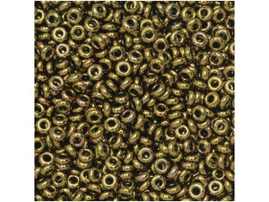 TOHO Demi Round Bead 11/0 Antique Bronze approx. 7.8g Tube TOHO Demi Round Bead 11/0 Antique Bronze approx. 7.8g Tube