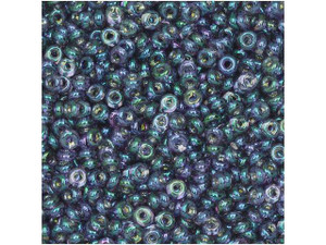 TOHO Demi Round Bead 11/0 Gold-Lustered Hydrangea approx. 7.8g Tube TOHO Demi Round Bead 11/0 Gold-Lustered Hydrangea approx. 7.8g Tube