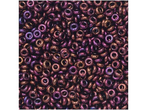 TOHO Demi Round Bead 11/0 Higher-Metallic Amethyst approx. 7.8g Tube TOHO Demi Round Bead 11/0 Higher-Metallic Amethyst approx. 7.8g Tube