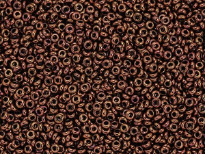 TOHO Demi Round Bead 11/0 Higher-Metallic Cinnamon Bronze 2.5-Inch Tube TOHO Demi Round Bead 11/0 Higher-Metallic Cinnamon Bronze 2.5-Inch Tube