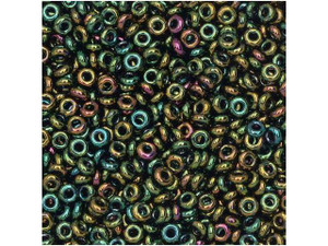 TOHO Demi Round Bead 11/0 Higher-Metallic Iris Olivine approx. 7.8g Tube TOHO Demi Round Bead 11/0 Higher-Metallic Iris Olivine approx. 7.8g Tube