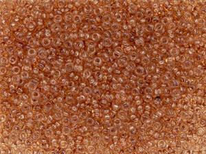 TOHO Demi Round Bead 11/0 Hybrid ColorTrends Transparent Hazelnut 2.5-Inch Tube TOHO Demi Round Bead 11/0 Hybrid ColorTrends Transparent Hazelnut 2.5-Inch Tube