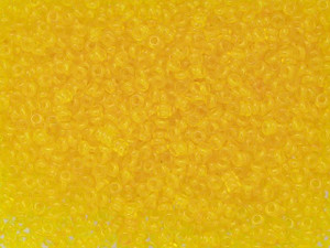 TOHO Demi Round Bead 11/0 Hybrid ColorTrends Transparent Primrose Yellow 2.5-Inch Tube TOHO Demi Round Bead 11/0 Hybrid ColorTrends Transparent Primrose Yellow 2.5-Inch Tube