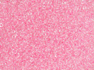 TOHO Demi Round Bead 11/0 Inside-Color Crystal/Cotton Candy-Lined 2.5-Inch Tube TOHO Demi Round Bead 11/0 Inside-Color Crystal/Cotton Candy-Lined 2.5-Inch Tube