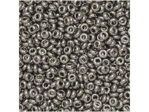 TOHO Demi Round Bead 11/0 Nickel approx. 7.8g Tube TOHO Demi Round Bead 11/0 Nickel approx. 7.8g Tube