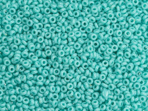 TOHO Demi Round Bead 11/0 Opaque Turquoise 2.5-Inch Tube