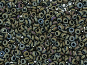 TOHO Demi Round Bead 6/0 Matte-Color Iris Brown 2.5-Inch Tube TOHO Demi Round Bead 6/0 Matte-Color Iris Brown 2.5-Inch Tube