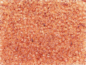 TOHO Demi Round Bead 8/0 Hybrid ColorTrends Transparent Hazelnut 2.5-Inch Tube TOHO Demi Round Bead 8/0 Hybrid ColorTrends Transparent Hazelnut 2.5-Inch Tube