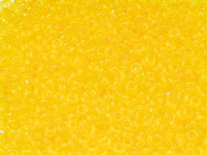 TOHO Demi Round Bead 8/0 Hybrid ColorTrends Transparent Primrose Yellow 2.5-Inch Tube TOHO Demi Round Bead 8/0 Hybrid ColorTrends Transparent Primrose Yellow 2.5-Inch Tube
