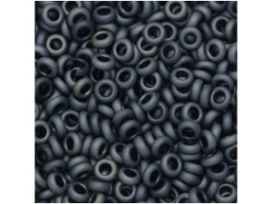 TOHO Demi Round Bead 8/0 Matte-Color Gun Metal approx. 7.4g Tube TOHO Demi Round Bead 8/0 Matte-Color Gun Metal approx. 7.4g Tube