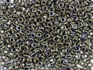 TOHO Demi Round Bead 8/0 Matte-Color Iris Brown approx. 7.4g Tube TOHO Demi Round Bead 8/0 Matte-Color Iris Brown approx. 7.4g Tube