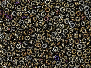TOHO Demi Round Bead 8/0 Metallic Iris Brown approx. 7.4g Tube TOHO Demi Round Bead 8/0 Metallic Iris Brown approx. 7.4g Tube
