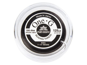 TOHO One-G Beading Thread Brown 50 Yard Spool