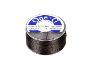 TOHO One-G Beading Thread Brown 50 Yard Spool TOHO One-G Beading Thread Brown 50 Yard Spool