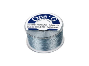 TOHO One-G Beading Thread Gray 50 Yard Spool TOHO One-G Beading Thread Gray 50 Yard Spool