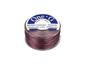 TOHO One-G Beading Thread Mauve 50-Yard Spool TOHO One-G Beading Thread Mauve 50-Yard Spool