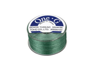 TOHO One-G Beading Thread Mint Green 50-Yard Spool TOHO One-G Beading Thread Mint Green 50-Yard Spool