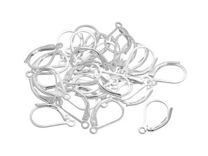 Artbeads Silver-Filled 925/10 Leverback with Open Ring, Pro Pack (15 Pairs) Artbeads Silver-Filled 925/10 Leverback with Open Ring, Pro Pack (15 Pairs)