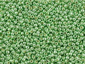 TOHO Round Bead 11/0 PermaFinish Galvanized Sea Foam 2.5-Inch Tube TOHO Round Bead 11/0 PermaFinish Galvanized Sea Foam 2.5-Inch Tube
