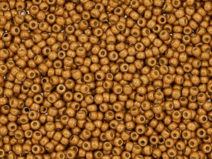 TOHO Round Bead 11/0 PermaFinish Matte Galvanized Old Gold 2.5-Inch Tube TOHO Round Bead 11/0 PermaFinish Matte Galvanized Old Gold 2.5-Inch Tube