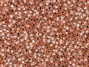 TOHO Takumi Large-Hole Round 11/0 Bead - Copper-Lined Crystal, 2.5-Inch Tube TOHO Takumi Large-Hole Round 11/0 Bead - Copper-Lined Crystal, 2.5-Inch Tube