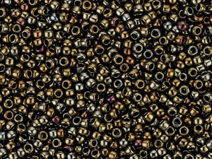 TOHO Takumi Large-Hole Round 11/0 Bead - Metallic Iris Brown 2.5-Inch Tube TOHO Takumi Large-Hole Round 11/0 Bead - Metallic Iris Brown 2.5-Inch Tube