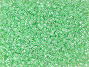 TOHO Treasure 11/0 Ceylon Celery Green Seed Bead 2.5-Inch Tube TOHO Treasure 11/0 Ceylon Celery Green Seed Bead 2.5-Inch Tube