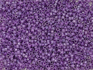 TOHO Treasure 11/0 Dark Lilac-Lined Crystal Seed Bead 2.5-Inch Tube TOHO Treasure 11/0 Dark Lilac-Lined Crystal Seed Bead 2.5-Inch Tube